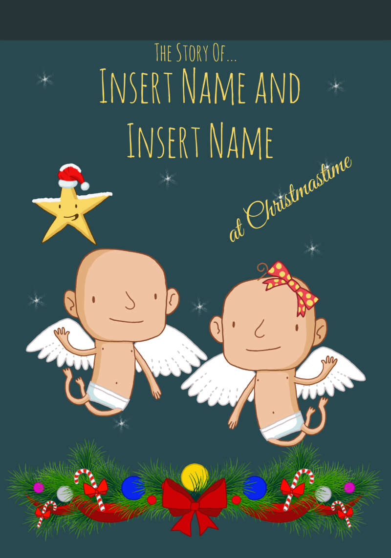 The Story of… Christmas twin boy and girl or two babies - boy and girl