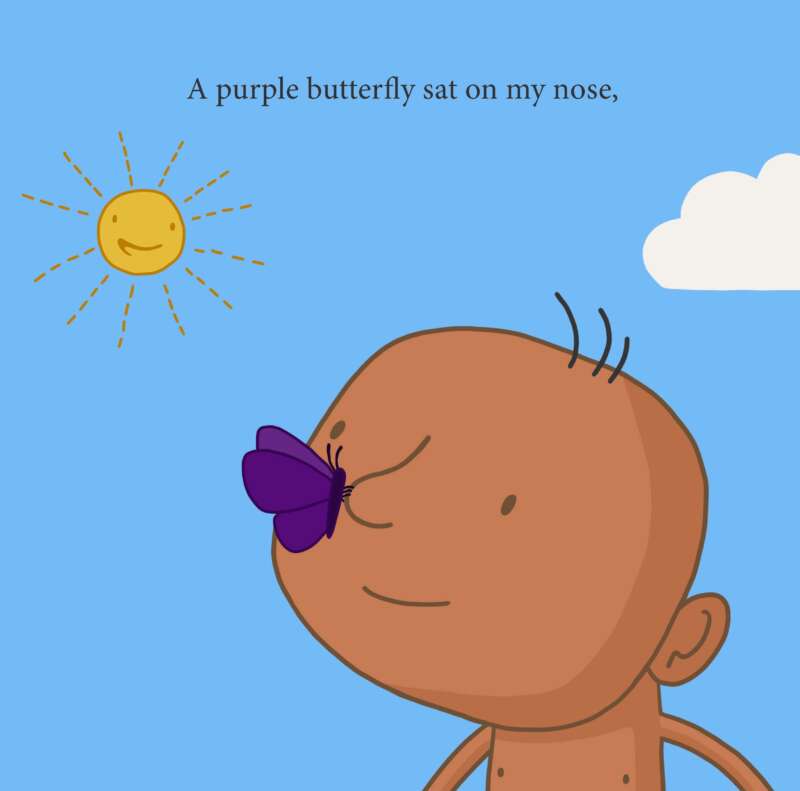 The Story of My Purple Butterfly - darker skin tones - Image 3