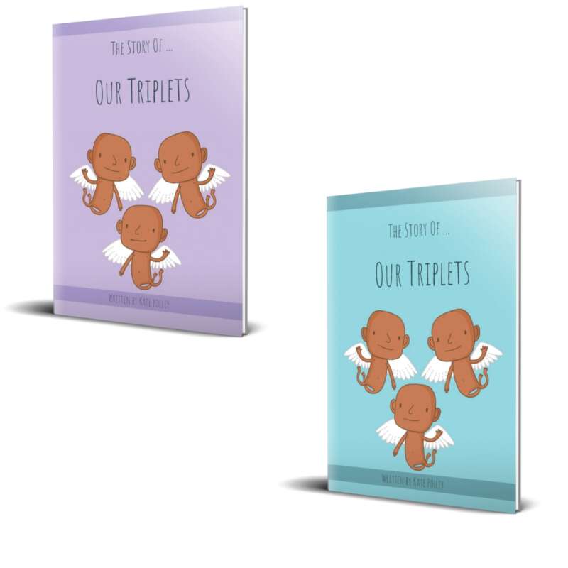 The Story of… Our Triplets - darker skin tone